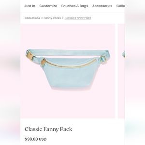 NWT Stoney Clover Lane nylon Fanny pack